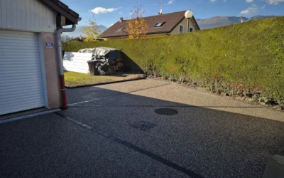 Béton désactivé à Ségny : une entrée durable et esthétique