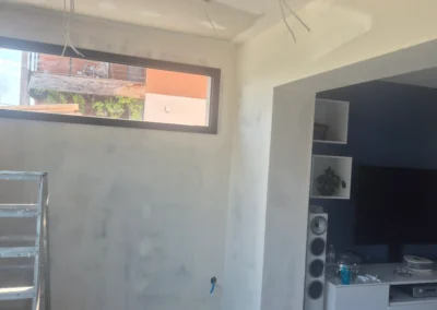 Enduits et lissage des murs après pose du placo