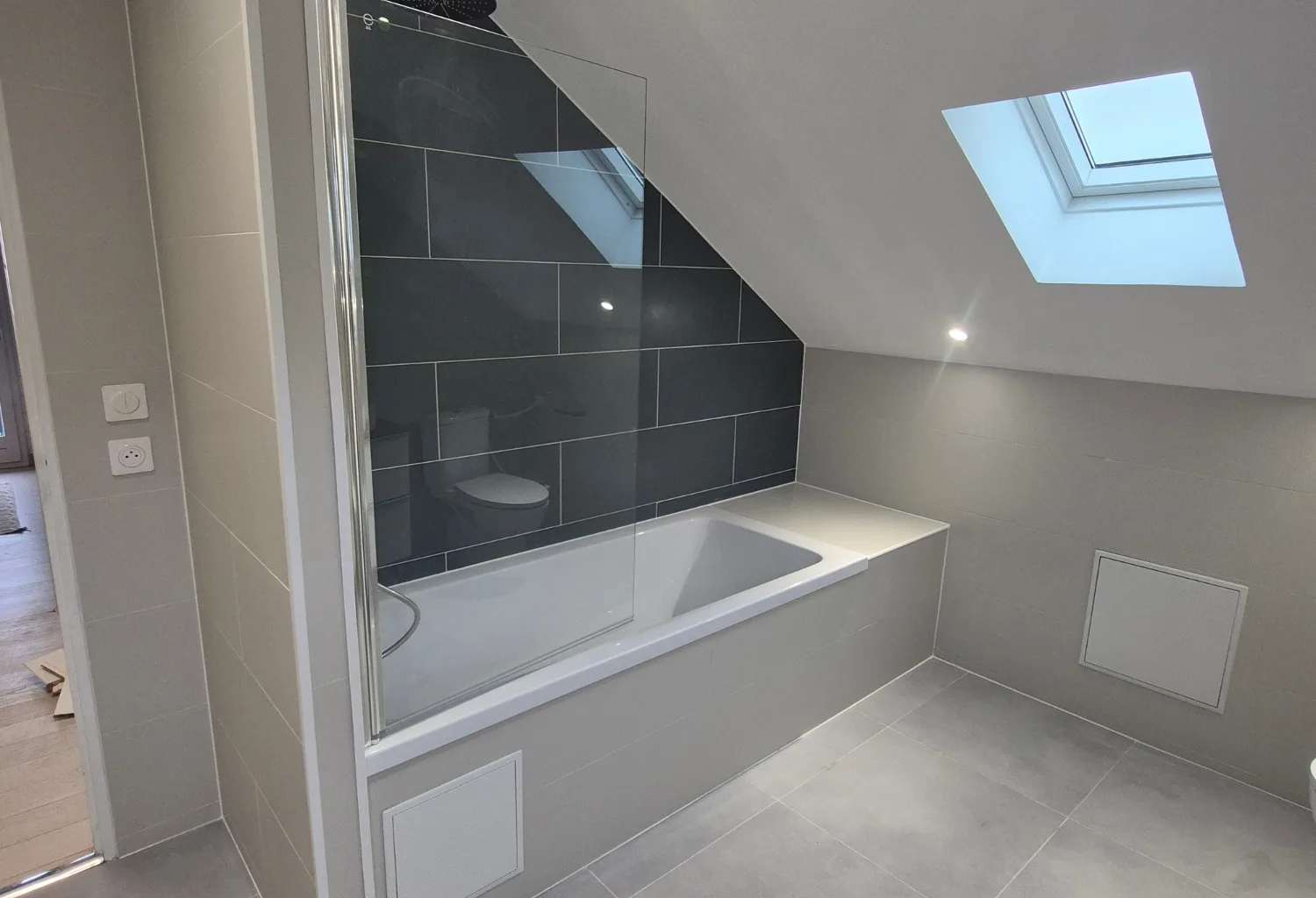 Installation baignoire à Thoiry