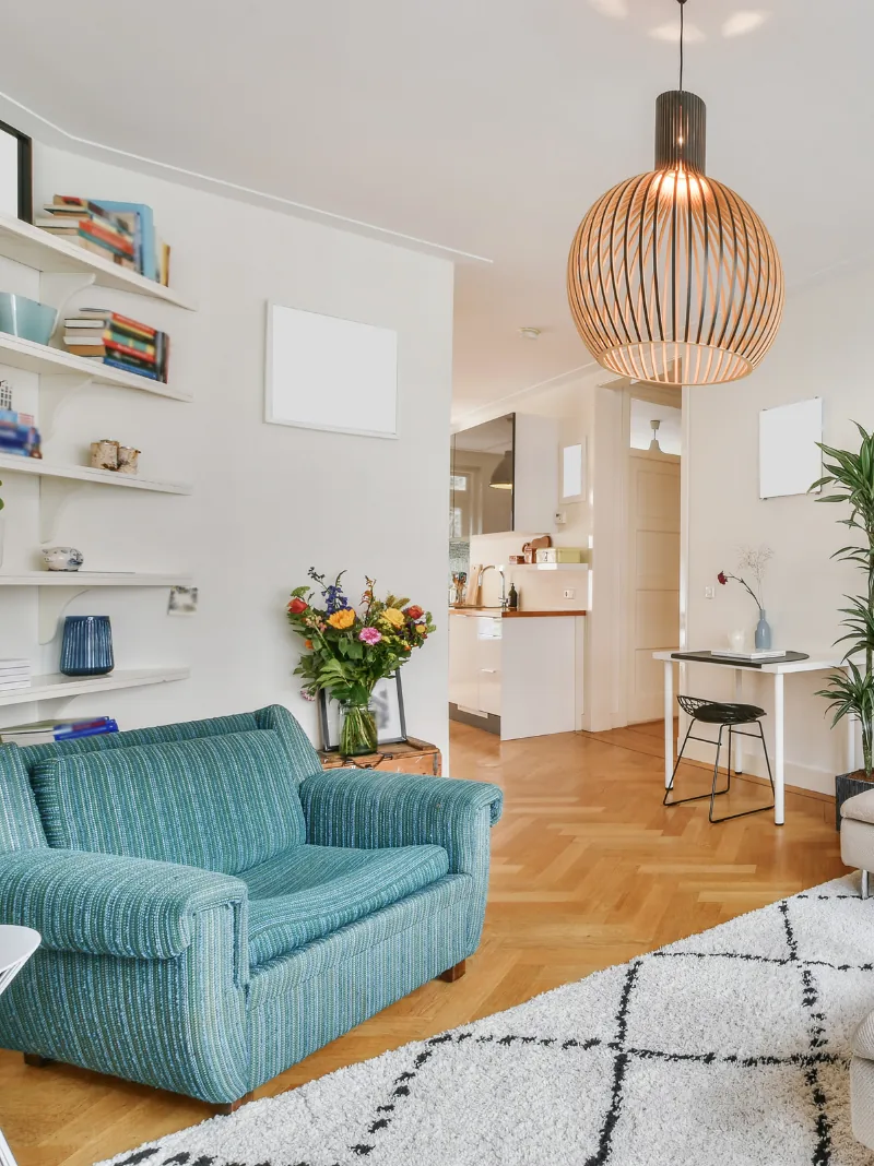 peinture dans un sejour