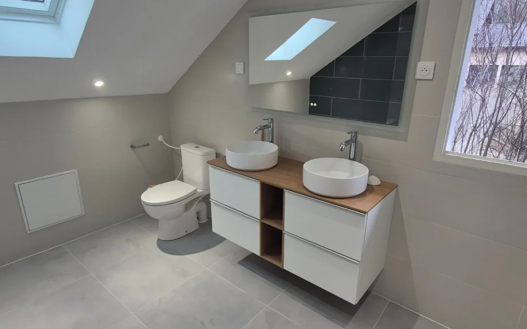 Rénovattion salle de bain à Thoiry dans le Pays de Gex